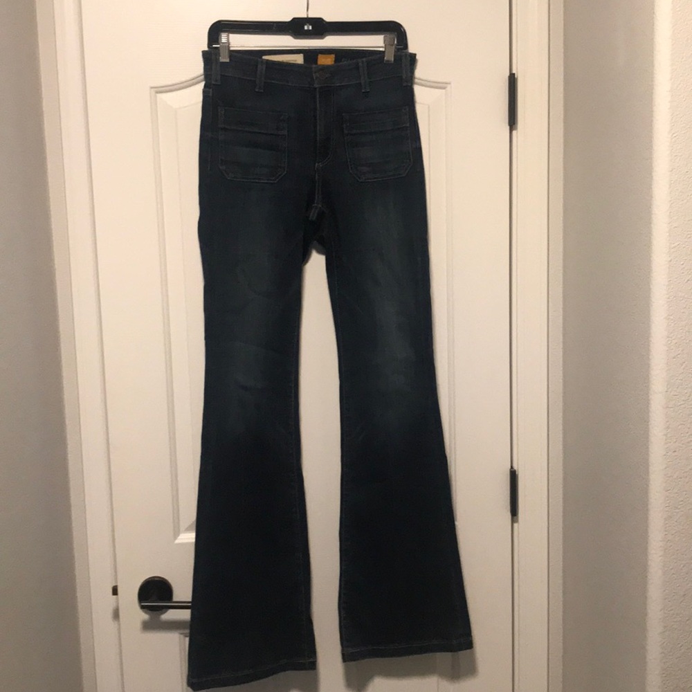 Pilcro Superscript High Rise Flare Jeans